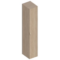 Пенал 1-ств для одежды 400х520х2300