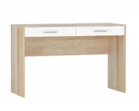 Стелс стол письменный 2ящ Дуб сонома-белый