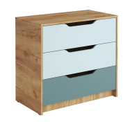 RICH Комод КМ-001_мята_сумеречный синий