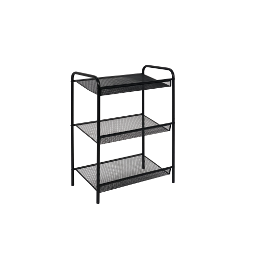 Подставка для обуви Женева-13 3-х полочная (Черный)								