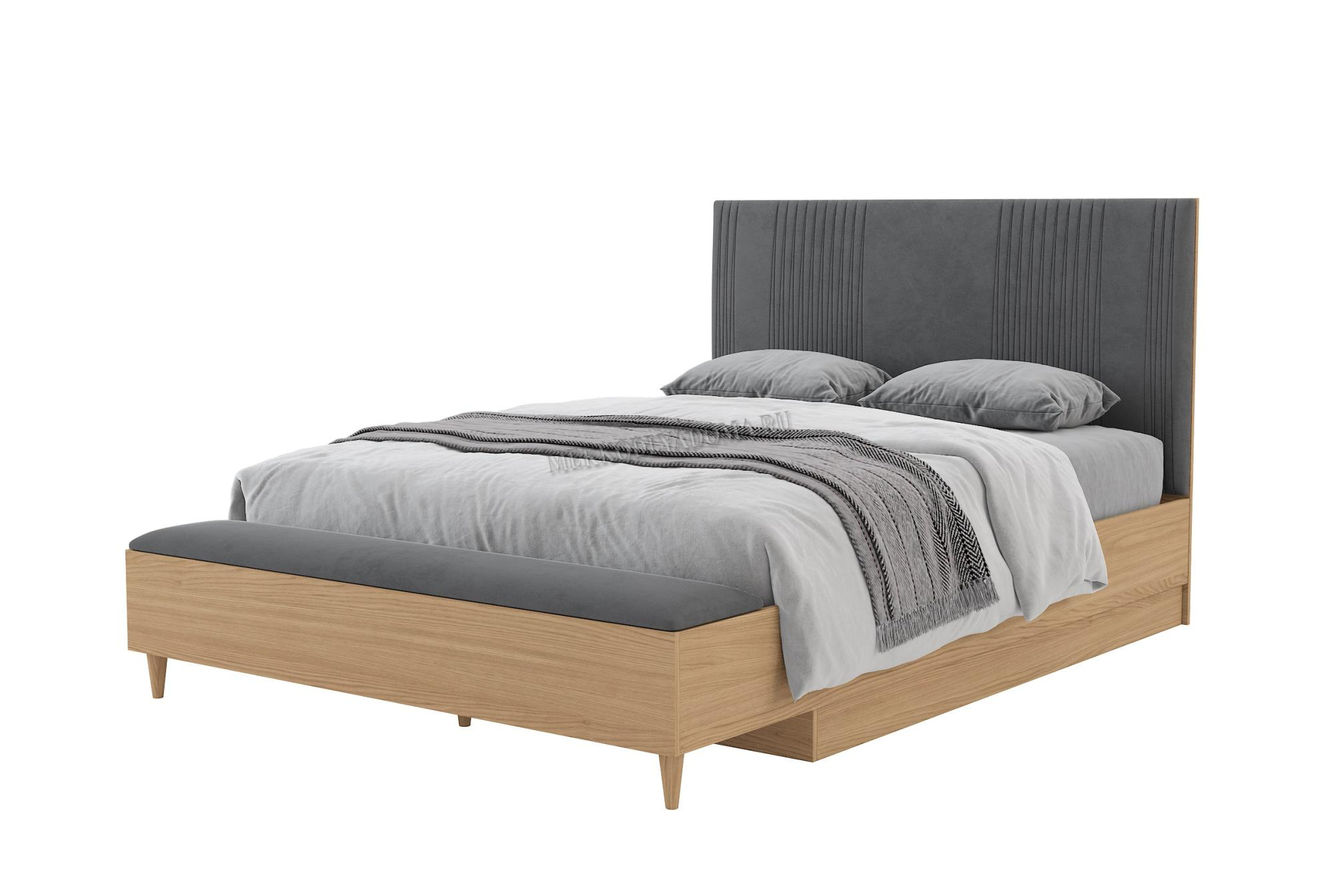 Кровать двуспальная асм мебель